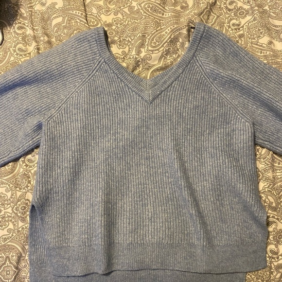 Super soft baby blue H&M knit sweater 💙 - Picture 1 of 3